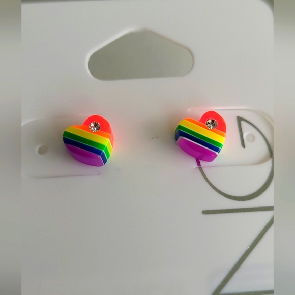Icing Accessories - 🏳️‍🌈Pride Heart Earrings🏳️‍🌈